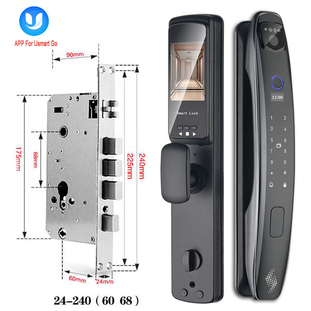 Z3D Face ID Smart Door Lock