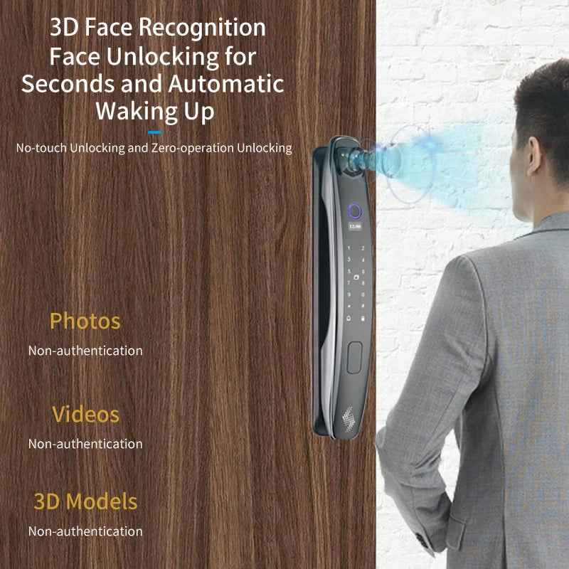 Z3D Face ID Smart Door Lock