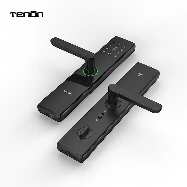TENON E15 - Tuya App Electric Finger Print Lock Passcode Key Smart Digital Handle Door Lock
