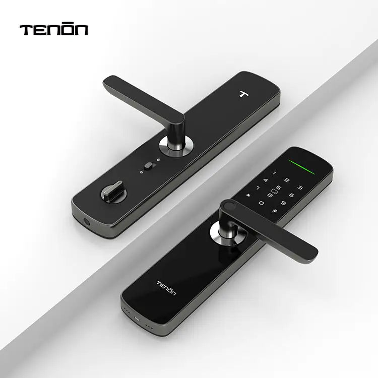 TENON E3 - Multi-functional Mobile Control Intelligent Digital Door Lock Code Change Password Wifi Fingerprint Smart Lock