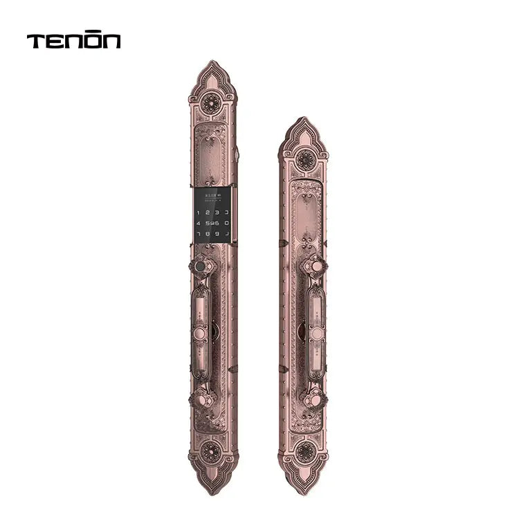 TENON F8 - Luxury Double Fingerprint Lock System Keyless Outdoor Digital Password Door Lock