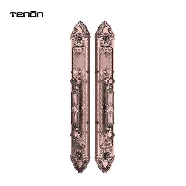 TENON F8 - Luxury Double Fingerprint Lock System Keyless Outdoor Digital Password Door Lock
